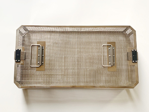 八角衝孔筐-八角衝孔帶蓋子消毒筐