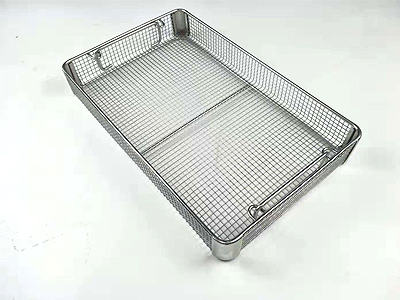 不鏽鋼包角筐-包角消毒筐