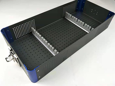 鋁合（hé）金腹腔鏡消（xiāo）毒籃