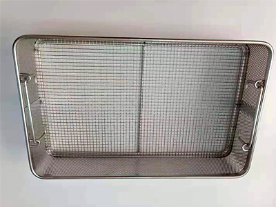 304不（bú）鏽鋼消毒筐-不鏽鋼（gāng）網籃