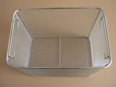 編織網不鏽鋼筐-清洗消毒筐-不鏽鋼網筐